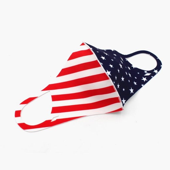 American Flag Anti Bacterial Mask - Picture 1 of 2